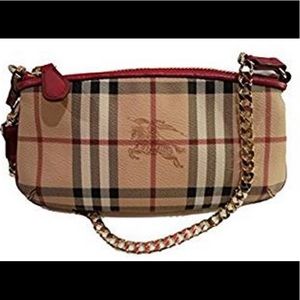 Burberry Clara Haymarket Clutch
